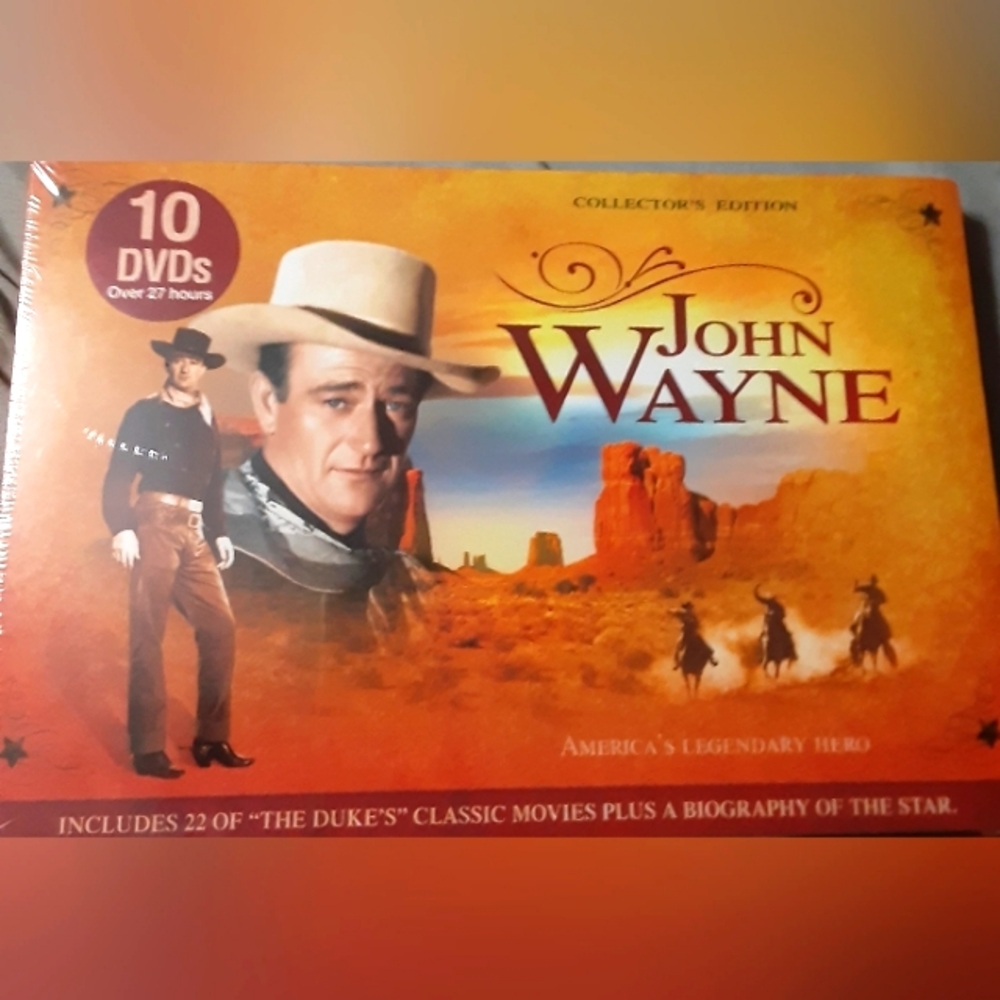 Collectors Edition John Wayne 10 DVD Set